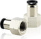 TAILONZ PNEUMATIC Female Straight 5/16 Inch Tube OD x 1/8 Inch NPT Thread Push to Connect Fittings PCF-5/16-N1(Pack of 2)...