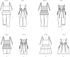 Butterick B6936A Toddlers' Overalls and Dress Sewing Pattern Kit, Design Code B6936, Sizes 1/2-1-2-3-4...