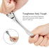 Tongue Scraper |Clean Tongue for Fresher Breath - 100% Stainless Steel Oral Hygiene ToolDesigned for both kids and adults, with travel case, Silve...