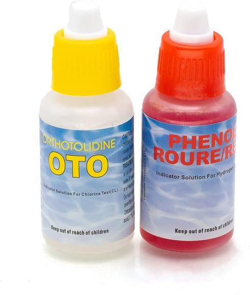 WWD POOL Swimming Pool Spa Water Chemical Test Kit for Chlorine and Ph Test (2 Way Test Kit)...
