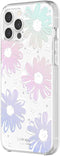 kate spade new york Protective Hardshell Case Compatible with iPhone 12 Pro Max - Daisy Iridescent Foil/White/Clear/Gems...