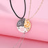 Best Friends BFF Necklaces for 3 Friendship Besties Gifts for Best Friend Anniversary Birthday Gifts for Women Soul Sisters Graduation Gift for Fr...