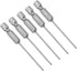 uxcell 5 Pcs 1.6mm PH00 Magnetic Phillips Screwdriver Bits, 1/4 Inch Hex Shank 2.56-inch Length S2 Power Tool...