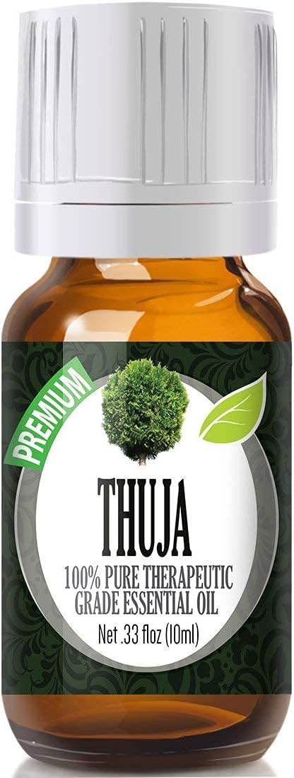 Healing Solutions 10ml Oils - Thuja Essential Oil - 0.33 Fluid Ounces...