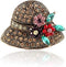COLORFUL BLING Rhinestone Brooch Pins for Women Hat Jewelry Brooch Pins Durable and Useful...