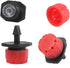 Drip Irrigation Kit Adjustable Drip Irrigation Dripper, Drip Irrigation Tee Rod Connector, Lawn and Herb Garden Irrigation Hose Fitting Sprinkler ...