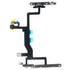 Johncase New OEM Power Volume Button Control Switch On/Off + Flash Light + Mic + Mute Connector Flex Cable w/Bracket Replacement Parts Compatible ...