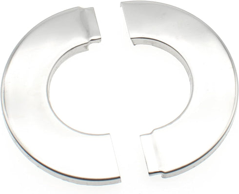 4.0" Stainless Steel Wall Split Flange 2pcs Split Decorative Escutcheon Self-Adhesive Wall-mounted Water Pipe Cover Accessories...
