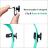Wixine 10Pcs No-Sew EZ-Buttons Movable No Sew Button End Brace Clips (Black)...