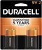 Duracell MN1604B2Z Alkaline General Purpose Battery - Alkaline - 9V DC...
