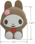Cartoon Small Crossbody Bag for Teen girls Silicone Bunny Rabbit Purse Handbag Kids Waterproof Shoulder Bag...