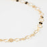 YOUBEIYEE 16 Feet/5M KC Gold Plated Jewelry Chains Cable Circle Link Chain with Sequins Women Necklace Chains Bulk for Jewelry Making with Lobster...