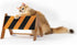 Cat Scratcher Pad, Barricade Shape Cat Scratching Board Cardboard Cat Scratcher for Indoor Large Cats Kitten Cat Scratch Pad Board Easy for Cats t...