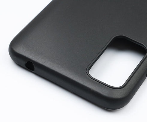 for TCL ION V Case with Screen Protector, TCL ION X Case, Black Slim Flexible TPU Case with Screen Protector Shock Absorbing Protection Silicone C...