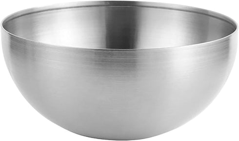 YIKANGHENG Stainless Steel Salad Bowl, 720 Ml (0.2 Gal) Food Grade Bowl for Salads, Soup, Rice, Cereal, Breakfast, Dinner, Serving and Oatmeal at ...