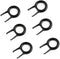lasenersm 6 Pieces Mechanical Keyboard Keycap Puller Key Puller Key Cap Remover Keyboard Fixing Tool for Mechanical Keyboard, Black...