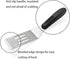 2 Pack Small Metal Spatula,Mini Spatula for Flipping, Cooking and Baking,Stainless Steel Brownie Spatula with Non-Slip Handle for kitchen Use...