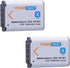 NP-BX1 2 Pack Batteries and LCD Dual USB Charger for Sony CyberShot DSC-RX100 V, DSC-RX100, DSC-WX500, HX300, WX300, H400, HX300, HX50V, HX90V, WX...