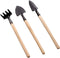 6 Pcs Small Rake Shovel Spade Set Mini Garden Succulent Tools Set Gardening Tool Kit Transplanting Planting Tools Kit...