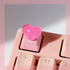 Handmade Cute Keycaps,Compatible with Cherry MX Switches Mechanical Keyboard Pink PBT Keycap,Computer Gaming Keyboards Key Caps,Artisan ESC OEM Pr...