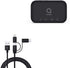 BoxWave Cable Compatible with Alcatel LINKZONE 2 Mobile Hotspot (Cable AllCharge 3-in-1 Cable for Alcatel LINKZONE 2 Mobile Hotspot - Jet Black...