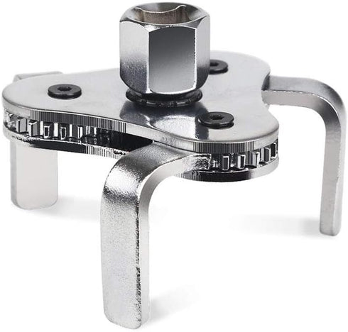 Universal Adjustable Oil Filter Wrench From 2-1/2 inch to 4.5 inch Oil Filter Wrench Tool Set With 3 Jaw...