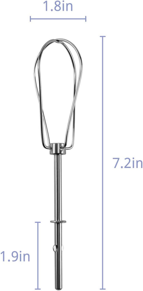 W10490648 Hand Mixer Turbo Beaters for Blending Soups, Smoothies, Shakes, Egg Whites,Replaces:AP5644233,AP6022244,PS11755576,PS11755576-by Sikawai...