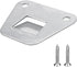 6 PCS Wall Fan Mounting Bracket Wall Fan Support Hook Kit Support Hook for Wall-Mount Fan for Wall-Mount Fan and Range Hood 2.91"×2.36"...