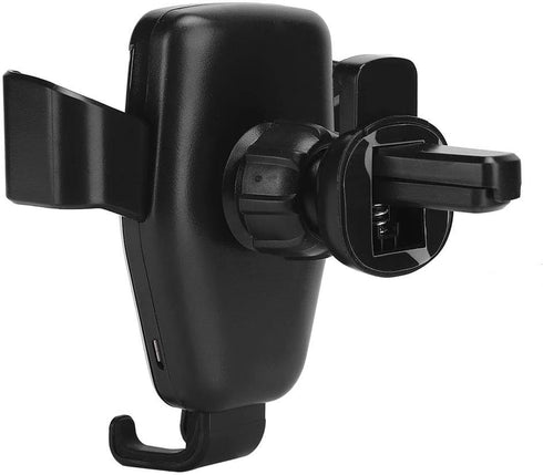 Car Mount Charger, 10W 360 Degrees Rotation Fast Charging Car Charger Bracket Mobile Phone Charger Silver for S10, S10, Note 10, 10, Mate 30, Mate...