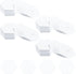 200 Count English Paper Hexagon Shapes Templates Hexagon Piecing Paper for Quilting White Paper Quilting Templates with Hole for Sewing Supplies(2...