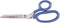 Klein Tools 206LR Scissors, Made in USA, Bent Trimmer with Large Ring for Extra Leverage, Blue Coating, 7-Inch...