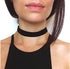Doubnine Thick Black Choker Velvet Plain Collar Wide Necklace Gothic Jewelry Gift (0.8") (0.8")...