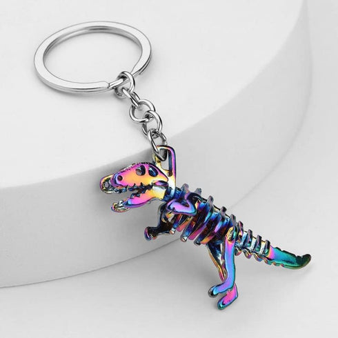 Dinosaur Keychains for Boys Men Backpacks, Christmas Birthday Gifts for Son Grandson Nephew, Dinosaur Lover Bday Xmas Gifts for Men Women...