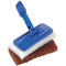 Tolco Universal Pad Holder with 2 Cleaning Pads, Heavy-Duty Swivel, 9" Height, 1.75" Width, Blue/White/Brown - Item 280138...