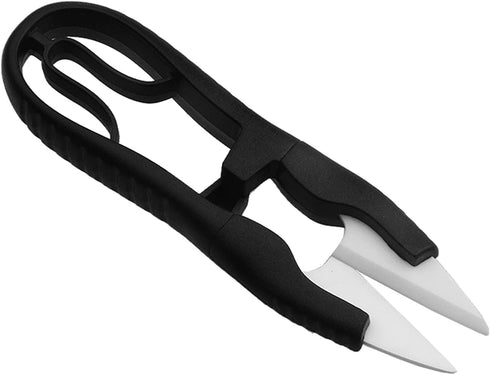 Insulated U-shaped Ceramic Scissors Multipurpose High Hardness Cutter For Cutting Battery Cable Mobile Phone Repair Tool Embroidery Tools Supplies...