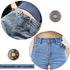 12 Sets 17mm Replacement Jean Buttons - Instant & Adjustable Detachable Metal Buttons for Pants, Jackets, Bags & More...