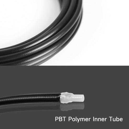 5000mm Bike Hydraulic Disc Brake Hose Kit for Shimano BH59 System, Black Brake Hose Kit...