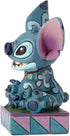 Enesco Disney Traditions by Jim Shore “Lilo and Stitch” Stitch Personality Pose Stone Resin Figurine, 3.75”, Blue...
