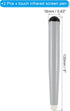 MECCANIXITY 2pcs Infrared Touch Screen Pen Whiteboard Optical Stylus Pens for Education Electronic Whiteboard Presentations, Black...