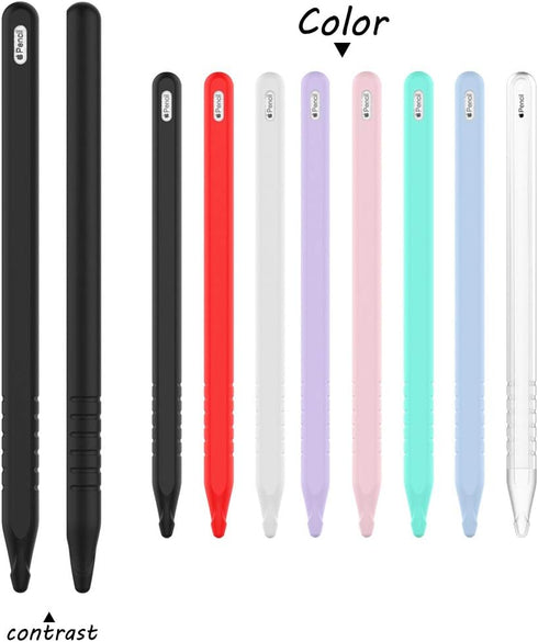 OneCut Silicone Case for 2nd Gen Apple Pencil Holder Sleeve Skin Pocket Cover Accessories for iPad, Soft Grip Pouch...