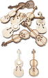 Guitar Magnets Refrigerator, JruiZhp16 Pcs Lovely Violin Shaped Magnets Magnetic Home Decoration, for Office Whiteboard Magnet, Cabinet Magnet, Di...