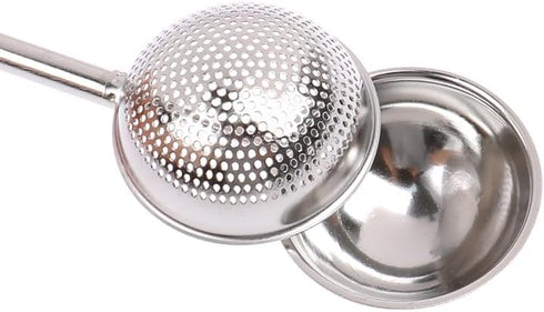 304 Stainless Steel Flour Powder Filter Spoon, Baker Dusting Wand For Sugar Flour Spices, Sourdough Bread Baking Supplies, Flour Sugar Powder Spoo...