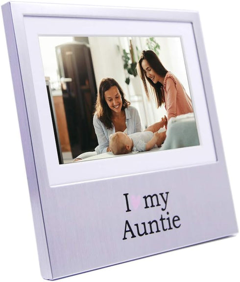 Haysom Interiors I Love My Auntie Brushed Silver 6" x 4" Picture Frame...