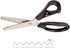 Dressmaking Sewing Craft Scissors, Professional Stainless Steel Pinking Shears Comfort Grip, Serrated & Scalloped Blades Cut Tailor Decorative Too...
