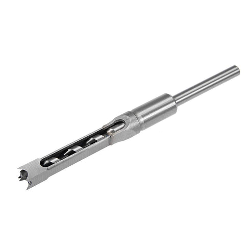 uxcell Square Hole Drill Bit, 1/2 Inch High-Carbon Steel Hollow Chisel Mortise Power Tool for Woodworking...