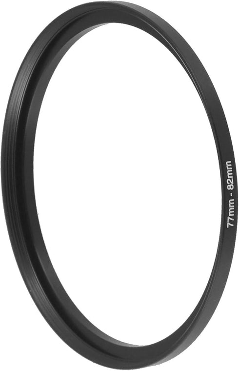 uxcell Camera Lens Filter, Metal Filter Step Up Ring Adapter 77mm to 82mm for Camera Lens, 77mm Male 82mm Female Stepping Up Filter Ring for Digit...