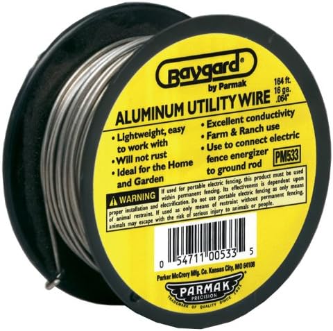 Electric Fence 16 Gauge Aluminum Wire - 164 Feet 00533...