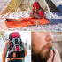 GALAXYLENSE Emergency Thermal Sleeping Bag, Survival Bivvy Sacks Blanket with Whistle, Waterproof Lightweight Survival Shelter Blanket Bag Gear fo...
