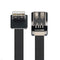 xiwai 2m Up Angled USB 2.0 Type-A Male to Female Extension Data Flat Slim FPC Cable for FPV & Disk & Scanner & Printer...