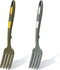 2pcs Silicone Flexible Forks, Large Silicone Cooking Fork Heat Resistant, Multifunctional Nonstick Blending Fork for Cooking Utensil for Kitchen S...
